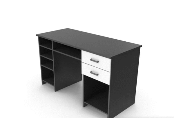 Home Office Table Monokrom Custom Bandung