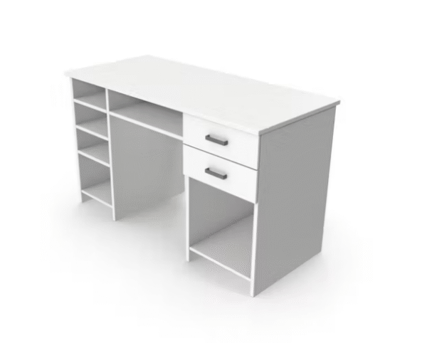 Home Office Table White Custom Bandung