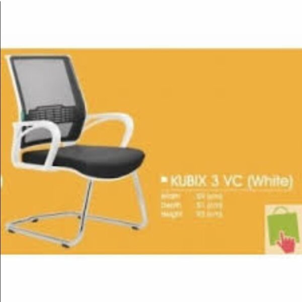 Kursi Kantor Kubix 3 VC White Coating