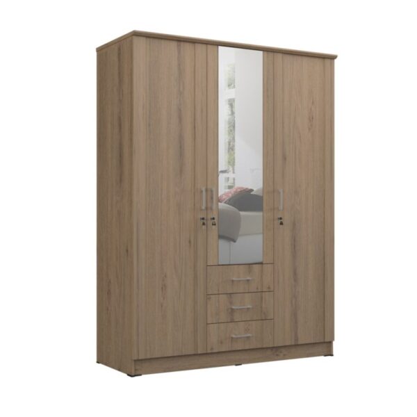 Lemari 3 Pintu Kaca Orbitrend Bandung type LZ – 3151