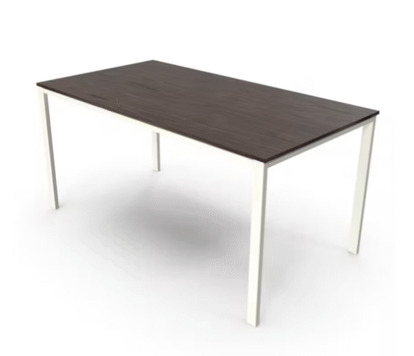 Office Table Wallnut White Custom Bandung