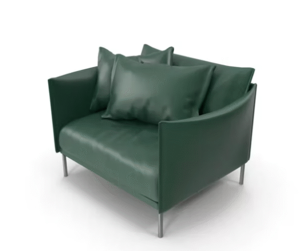 Sofa Bantal Hijau Klasik Custom Bandung