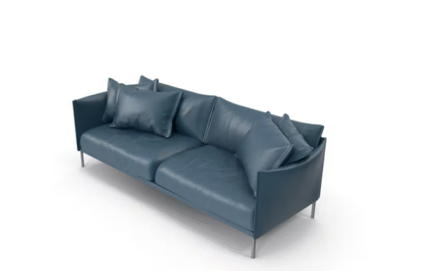 Sofa Biru Estetik Custom Bandung