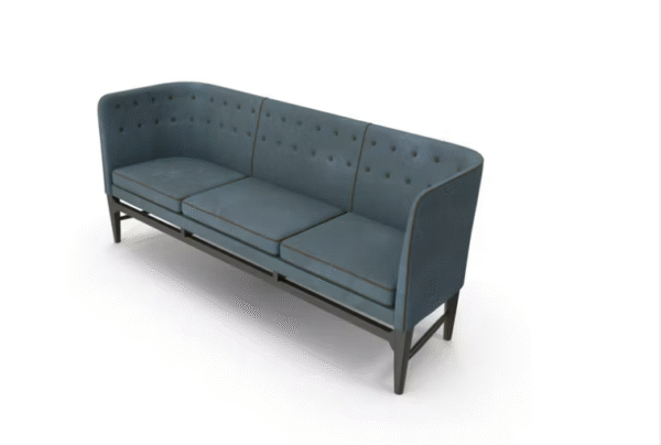 Sofa Lobby Biru Muda Estetik Custom Bandung