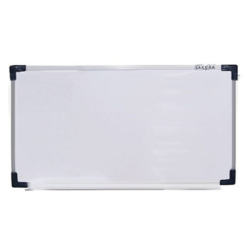 Whiteboard Sakura Gantung Bandung ukuran 60 cm x 120 cm