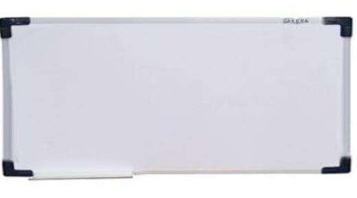 Whiteboard Sakura Gantung Bandung ukuran 90 cm x 180 cm